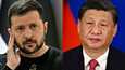 Ukrainan ja Kiinan presidentit Volodymyr Zelenskyi ja Xi Jinping keskustelivat keskiviikkona puhelimessa.