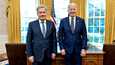 Presidentit Sauli Niinistö ja Joe Biden tapasivat Valkoisessa talossa torstaina. 