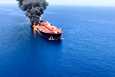 Omaninlahdella käytiin öljytankkereiden kimppuun touko-kesäkuussa. ALL OVER PRESS / EPA.