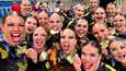 Dream Team Dancersin riemu repesi Ateenan EM-kisoissa villeihin kultajuhliin, jotka jatkuivat suurimmalla osalla joukkueesta Kreikassa Aeginan saarella lomaillen.