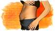 Naisilla rasva kertyy miehiä herkemmin navan alapuolelle. Naisen keho tarvitsee riittävän määrän rasvaa, jotta estrogeenituotanto lähtee murrosiässä käyntiin. 