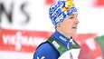 Eero Hirvonen nousi kolme sijaa Lillehammerin hiihto-osuudella lauantaina. Kuva Rukan maailmancupista.