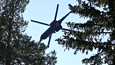 Noin tunti sen jälkeen, kun Hawk-koneen putoamisesta oli tullut hälytys, onnettomuusalueen yllä Keuruulla liikkui Rajavartiolaitoksen helikopteri.
