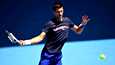 Novak Djokovic harjoitteli Melbournessa keskiviikkona valmistautuessaan Australian avoimeen mestaruusturnaukseen.