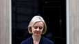 Pääministeri Liz Truss puhui Downing Streetillä torstaina 20. lokakuuta. Truss ilmoitti eroavansa virastaan. 