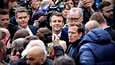 Ranskassa äänestetään pian presidentinvaalien ensimmäisellä kierroksella. Toiselle viisivuotiskaudelle pyrkivä presidentti Emmanuel Macron kuvattiin Spézetin kaupungissa 5. huhtikuuta.