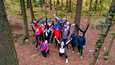 Tampere Trail Running -polkujuoksuyhteisö toivottaa kaikki tervetulleeksi Voimaa metsästä -tapahtumaan. Jokainen osallistuja kerryttää lahjoitusta Taysin nuorisopsykiatrialle.