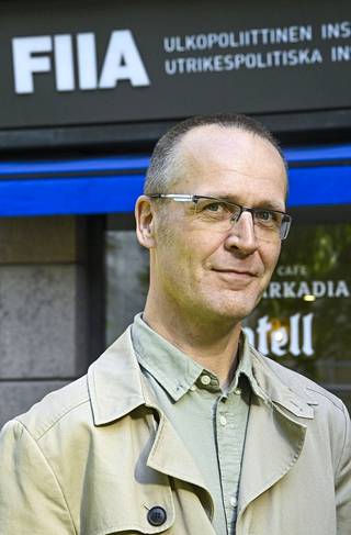 Ulkopoliittisen instituutin vanhempi tutkija Jussi Lassila.