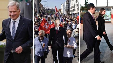 Presidentti Sauli Niinistö tapasi keskiviikkona Britannian pääministerin Boris Johnsonin ja pääministeri Sanna Marin Japanin pääministeri Fumio Kishidan. Venäläisen pienpuolueen jäsenet marssivat voitonpäivänä maanantaina Belgradissa Putin-pahvikuva mukanaan.