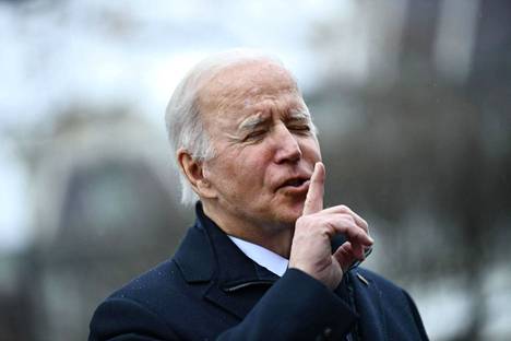 Yhdysvaltojen presidentti Joe Biden piti lehdistötilaisuuden Washingtonissa 8. joulukuuta 2021.