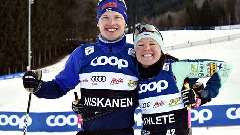 Iivo ja Kerttu Niskaselle riittää kilpailumatkoja koko olympialaisten ajalle.