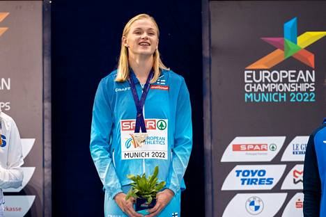 Wilma Murto voitti EM-kultaa seiväshypyssä.