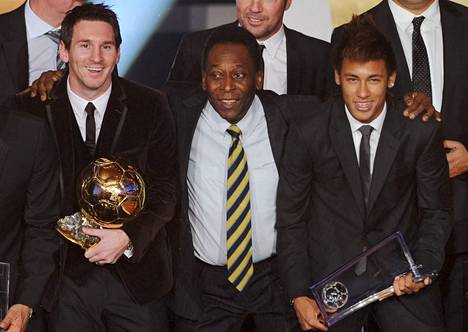 Lionel Messi, Pele ja Neymar tulevat kaikki jäämään jalkapallon historiankirjoihin legendoina.