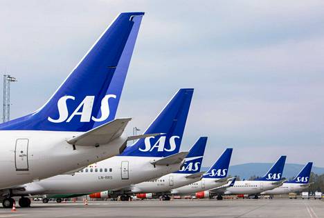 Maanantaina SAS kertoi uutistoimisto TT:lle, että lakko voisi vaikuttaa noin puoleen yhtiön lennoista. Arkistokuva. 