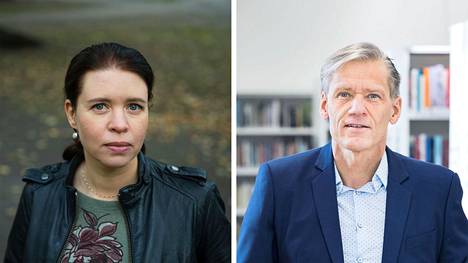Valkeakoskelaiset kansanedustajat Anna Kontula ja Pauli Kiuru asettuivat eduskunnan Nato-äänestyksessä vastakkaisille puolille.