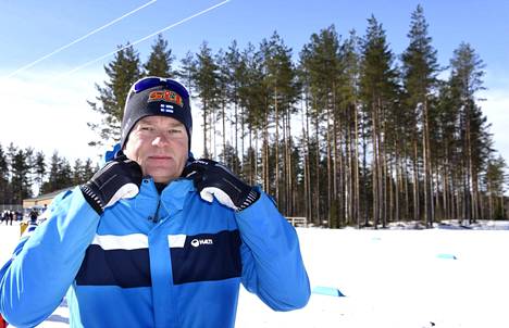 Matti Haavisto on ehtinyt toimia lukuisissa rooleissa hiihtomaajoukkueessa. Kuva Äänekosken SM-kisoista 2019.