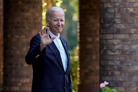Yhdysvaltain presidentti Joe Biden kuvattiin Etelä-Carolinan osavaltiossa Yhdysvalloissa 13. elokuuta. 