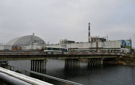 Tshernobylin ydinvoimala 8. joulukuuta 2020.