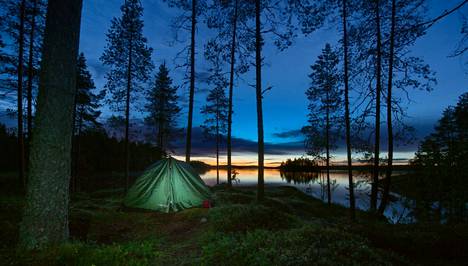 Helvetinjärven kansallispuisto on suosittu retkeilykohde Pirkanmaalla.
