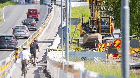 Hervannan baanan uuden tieosuuden rakentaminen alkoi Nekalassa maanantaina 13. kesäkuuta 2022.