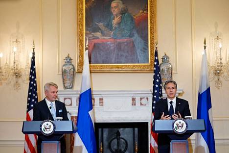 Suomen ulkoministeri Pekka Haavisto tapasi Yhdysvaltain ulkoministeri Antony Blinkenin Washingtonissa.
