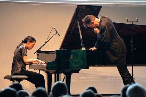 Yhteinen hengitys: Ian Bostridge hakee happea Saskia Giorginin pianon soinneista.