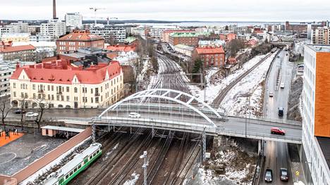 Henkilöratapihahanke tuo isoja siltatöitä Tampereen ytimeen. Erkkilän silta on vuorossa lähivuosina.