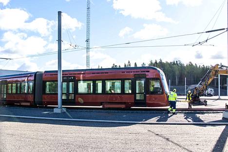 Tampereen toinen ratikka tuli Kajaanista Hervantaan alle tavoiteajassa -  Tampere - Aamulehti