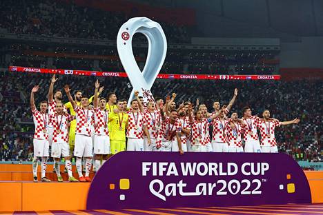 Kroatia juhli MM-pronssia 2–1-voitolla Marokosta.