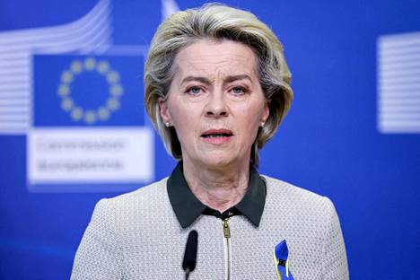 EU-komission puheenjohtaja Ursula von der Leyen.