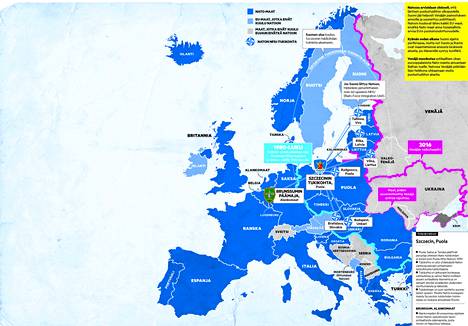 Suomi siirtyi Naton kartoilla - Lukemisto - Satakunnan Kansa