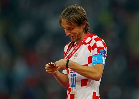 Luka Modric johdatti Kroatian kapteenina joukkueen kahteen perättäiseen MM-mitaliin.