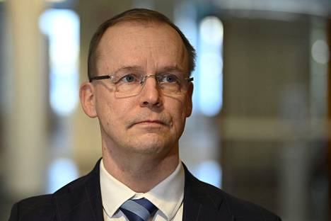 Työnantajajärjestön toimitusjohtajan Jarkko Ruohoniemi kuvattiin ennen työehtosopimuksia koskevia neuvotteluja Etelärannassa Helsingissä marraskuussa 2021.