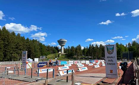 Mynämäen Jukolan maali sijaitsee urheilukeskuksen pesäpallokentällä.