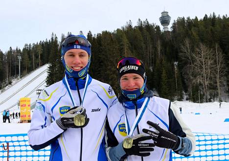 Ike Melnits ja Elias Mäkinen saivat perjantaina pronssia.