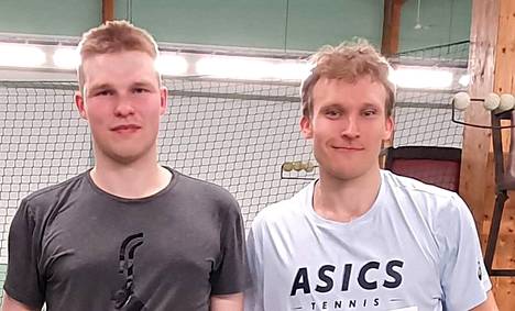 Tuomas Rikkonen ja Santtu Leskinen kohtasivat finaaliottelussa.