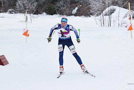Keuruun Kisailijoiden Sonja Mörsky urakoi hiihtosuunnistuksen MM-kisoissa kaikki neljä matkaa.