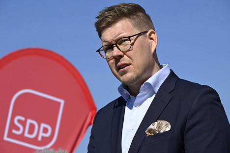 Sdp:n eduskuntaryhmän puheenjohtaja ja kansanedustaja Antti Lindtman.