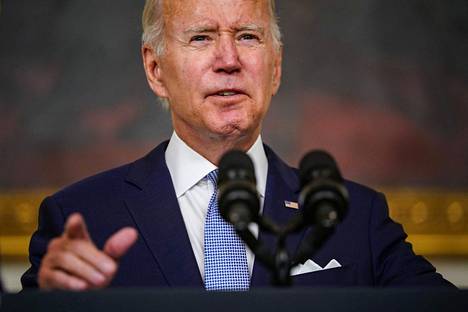 Yhdysvaltain presidentti Joe Biden on vahvistanut allekirjoituksellaan laajan ilmasto- ja terveydenhuoltopaketin. Biden kuvattiin 28. heinäkuuta Washingtonissa Yhdysvalloissa.