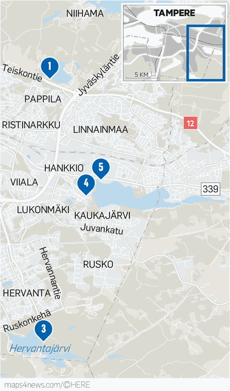 Moro-lehti vertaili Tampereen uimarannat - Moro - Aamulehti