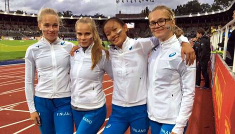 Hakan Karoliina Kujanpää yleisurheilun nuorten Ruotsi-ottelussa - Uutiset -  Valkeakosken Sanomat
