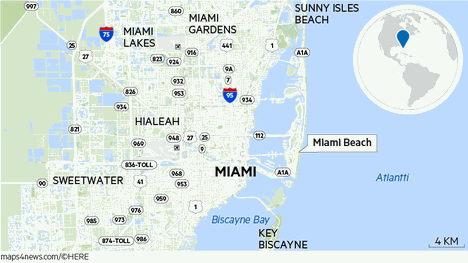 Koko Miami Beach valmistautuu evakuointiin Irma-hurrikaanin lähestyessä -  Uutiset - Aamulehti