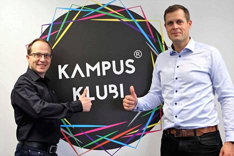 Uusi tuotekehitysyksikkö aloittaa TTY:n Kampusareenalla loppuvuodesta. Ponssen tuotekehitys- ja teknologiajohtaja Juha Inberg ja Epecin toimitusjohtaja Teemu Raitis.