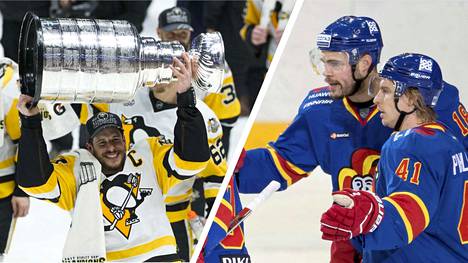 NHL-seura Pittsburghin tähtihyökkääjä Sidney Crosby tehtailee seuroineen miljoonatuloksia. Euroopassa KHL:ssä pelaava Jokerit taas on ollut otsikoissa ennätyksellisistä jättitappioista.