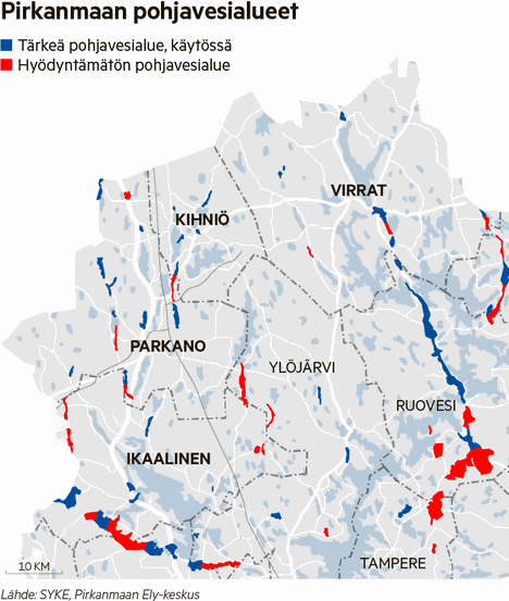Hämeenkankaan kunnat tutkivat pohjavesivarat ja käyttömahdollisuudet –  Taustalla on kasvava vedentarve muun muassa ilmastomuutoksen takia -  Uutiset - Aamulehti