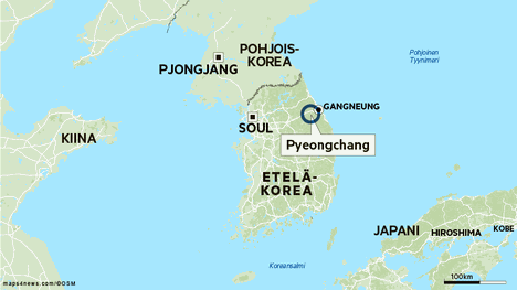 Jopa 300 kilometrin tuntinopeudella Etelä-Koreaa halkova juna nostaa  olympiakaupunki Pyeongchangin arvoa – tämän kisapaikan ei pitäisi autioitua  - Urheilu - Aamulehti