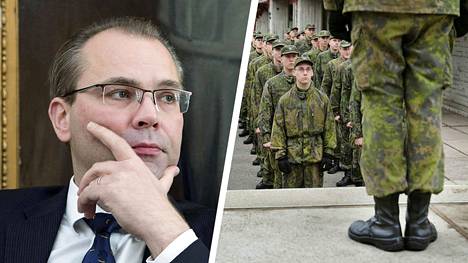 Puolustusministeri Jussi Niinistö herätti keskustelun puolustusmäärärahoista. Varussotilaiden koulutuksen osuus on alle 10 prosenttia puolustusbudjetista.