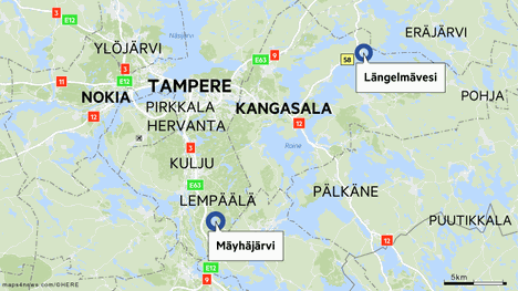 Pirkanmaan järvissä on jo runsaastikin sinilevää - Pirkanmaa - Aamulehti