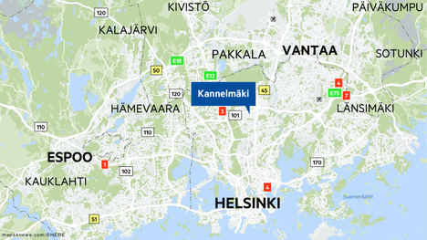 Helsingin Kannelmäen tappo: Epäillyllä on laaja rikostausta - Rikos -  Aamulehti