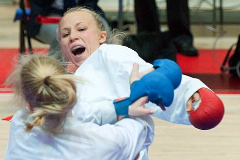 Karate sai 55 000 euroa huippuvalmentautumisen tehostamistukea. Se on osoitettu Euran Titta Keinäselle (kuvassa) ja Emma Aroselle.